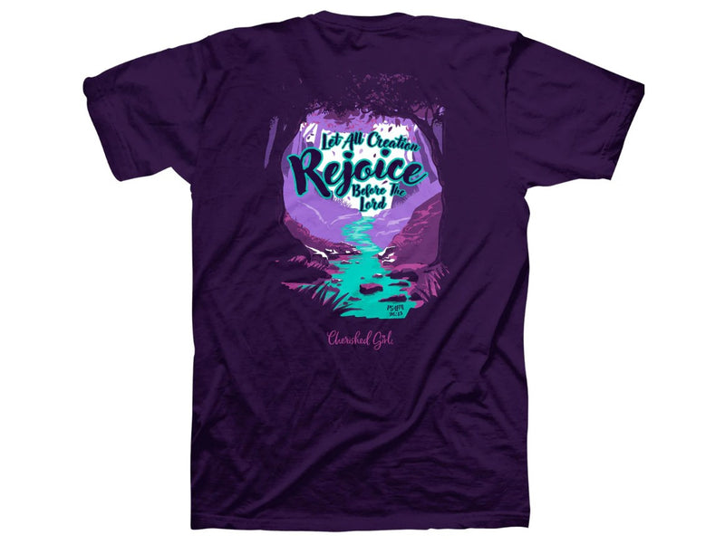 Cherished Girl Let Creation Rejoice T-Shirt, Large