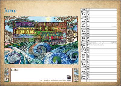 2025 Lindisfarne Scriptorium Art Calendar