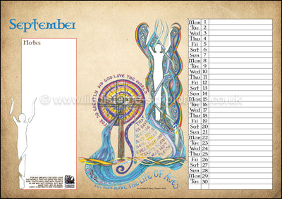 2025 Lindisfarne Scriptorium Art Calendar