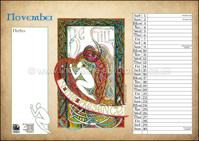 2025 Lindisfarne Scriptorium Art Calendar