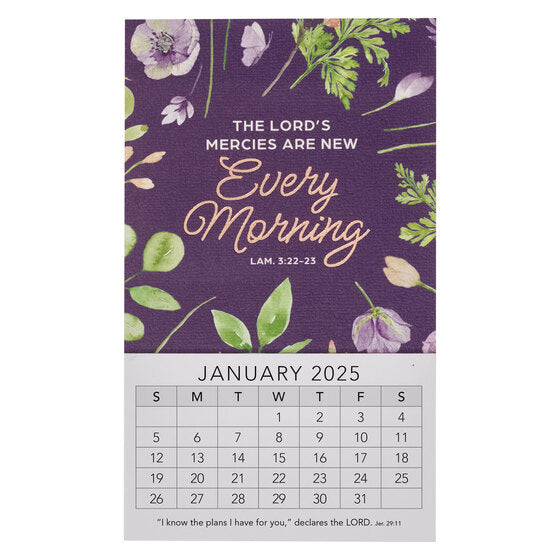 2025 Mini Magnetic Calendar: The Lord&