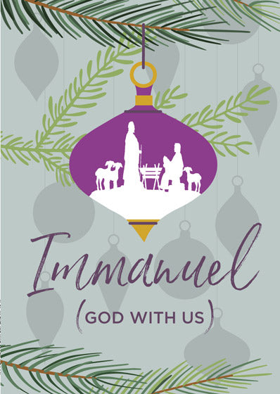 Compassion Charity Christmas Cards: Immanuel (Pack Of 10)