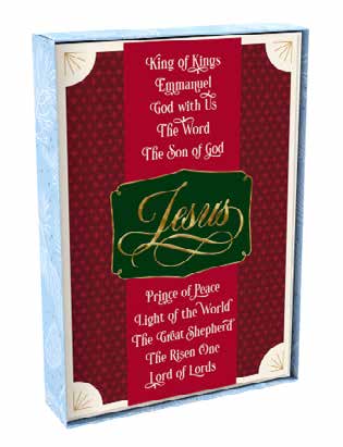 Christmas Boxed Cards: Names Of Jesus (Pack Of 18)