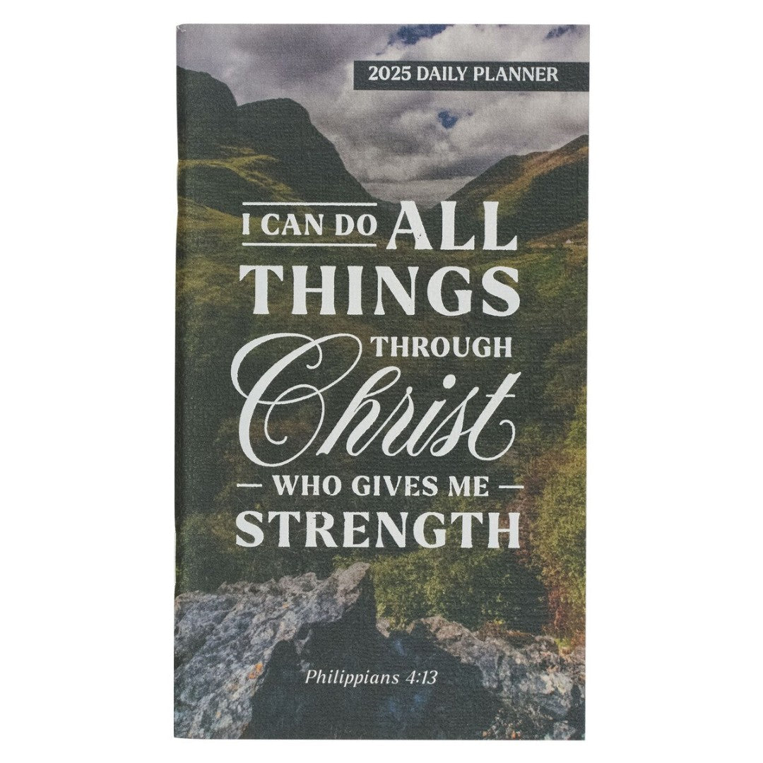 2025 Small Planner: I Can Do All Things Through Christ