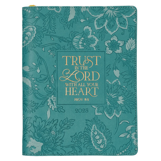 2025 18 Month Planner: Trust In The Lord