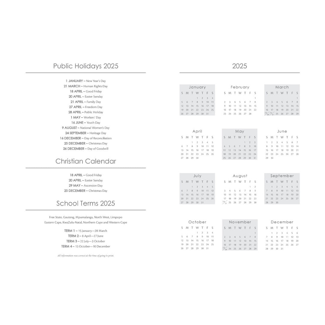 2025 Wirebound Planner: Trust In The Lord