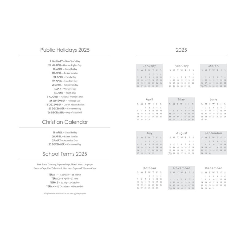 2025 Wirebound Planner: Trust In The Lord