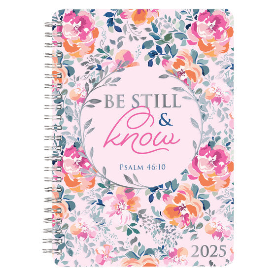 2025 Wirebound Planner: Be Still & Know