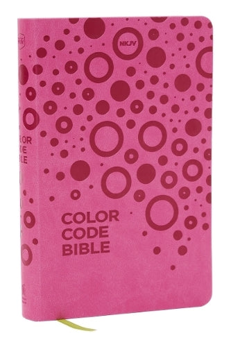 NKJV, Color Code Bible For Kids, Pink Leathersoft