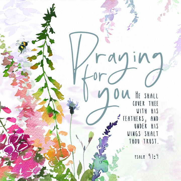 Praying For You: Cover Thee - Greeting Card