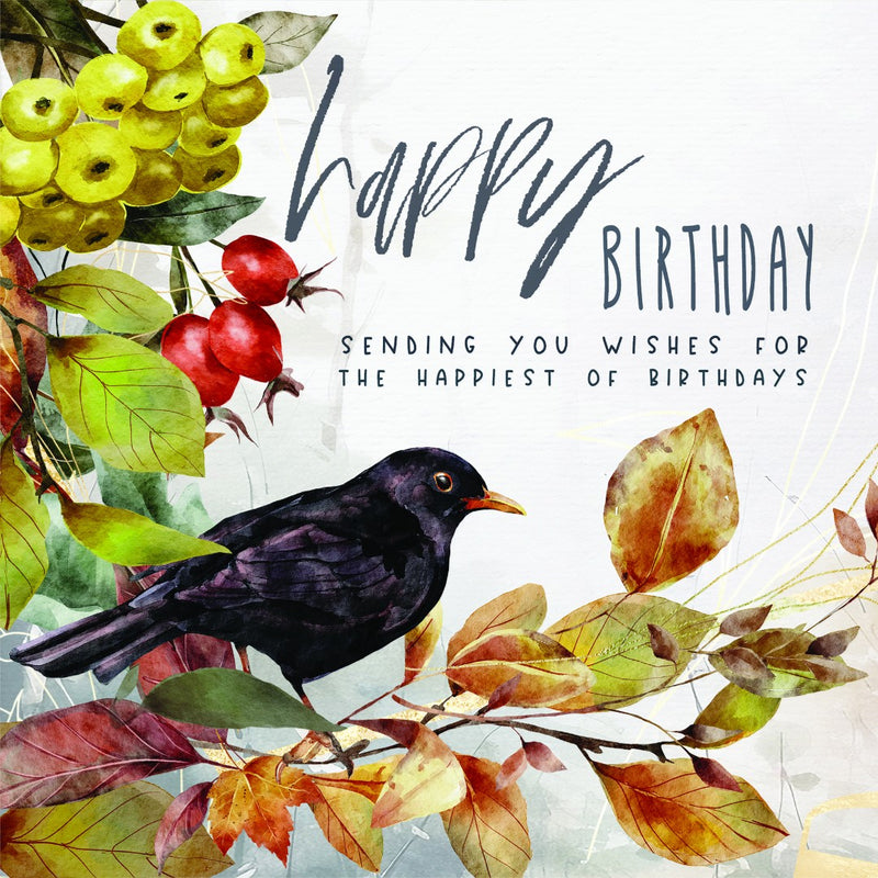 Happy Birthday: Sending You Wishes  - Greeting Card