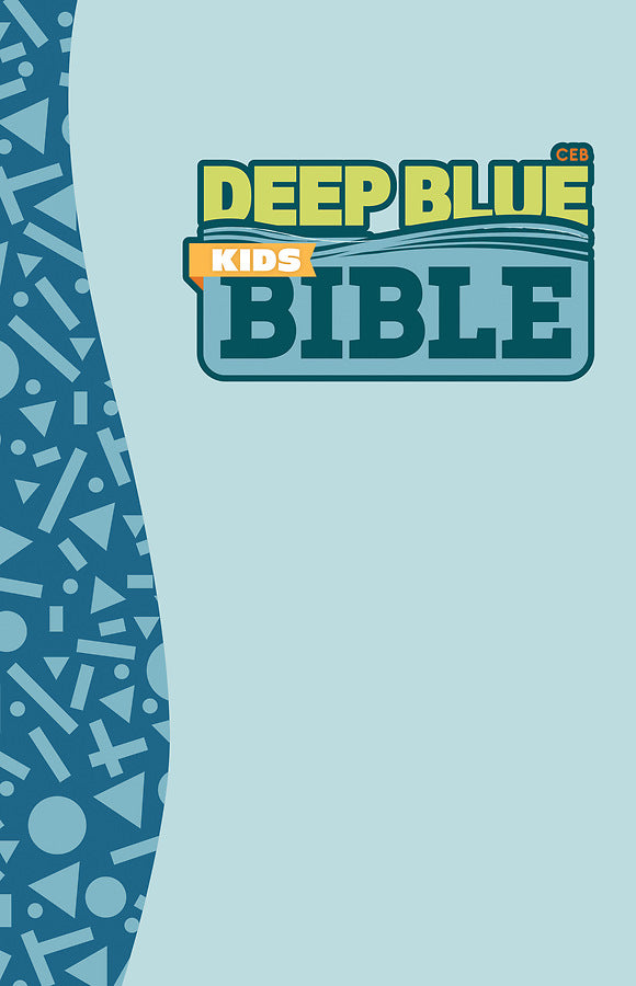 CEB Deep Blue Kids Bible Ocean Surf Hardcover