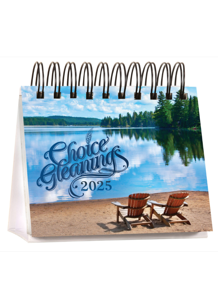 Choice Gleanings Desk Calendar 2025