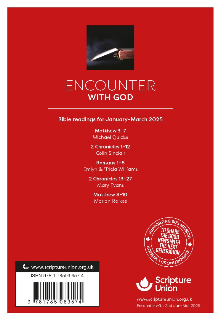 Encounter with God January - March 2025