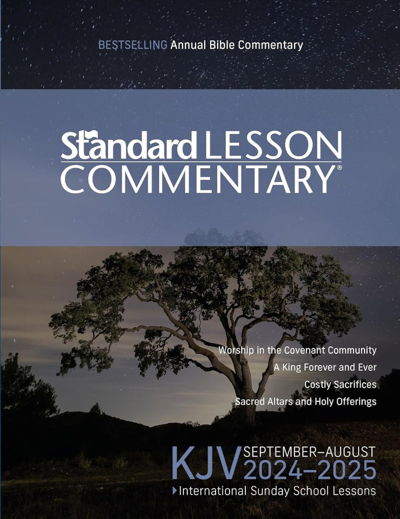 KJV Standard Lesson Commentary Large Print 2024-2025