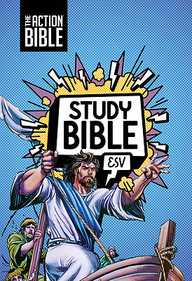 Action Bible Study Bible ESV, Blue