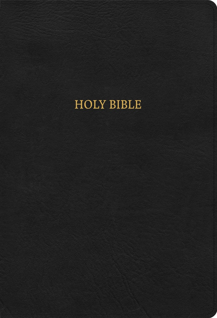 NASB Super Giant Print Reference Bible, Black, Indexed