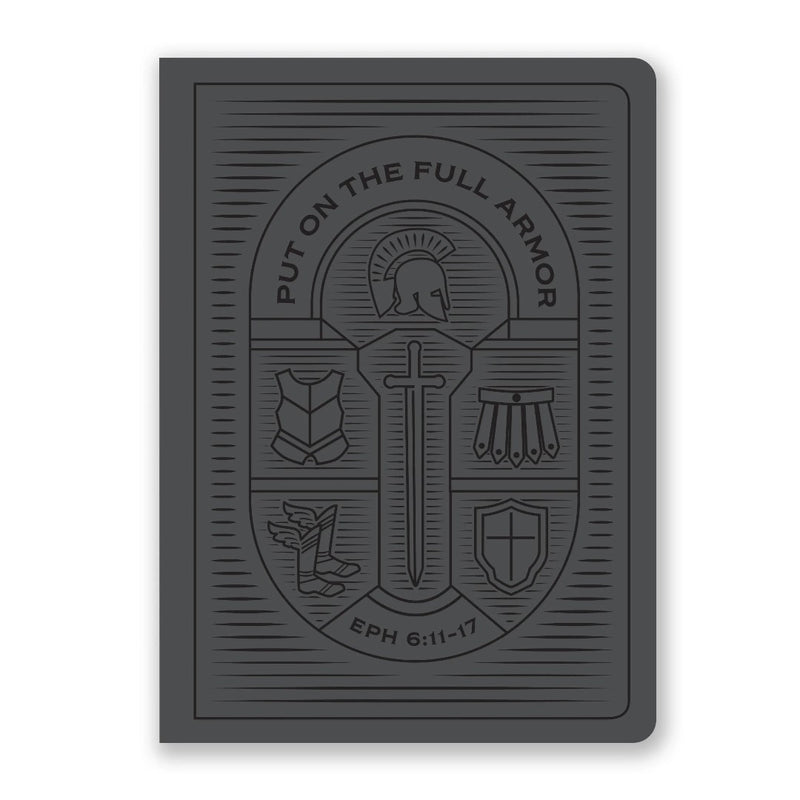 Armor of God Journal, Steel Grey