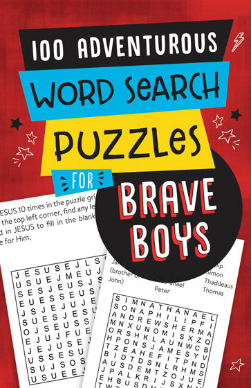 100 Word Search Puzzles/Brave Boys