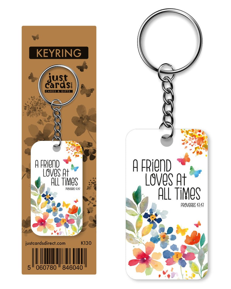 A Friend Loves Keyring