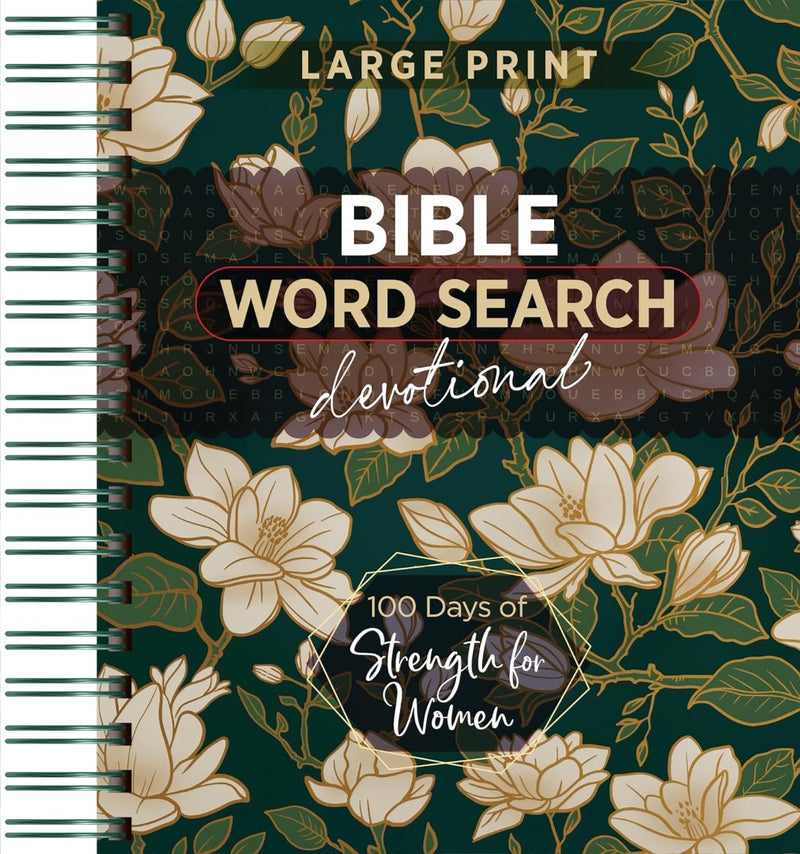 Bible Word Search Devotional (Large Print)