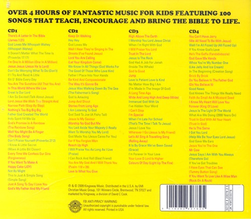 A Ton Of Worship For Kids 4CD