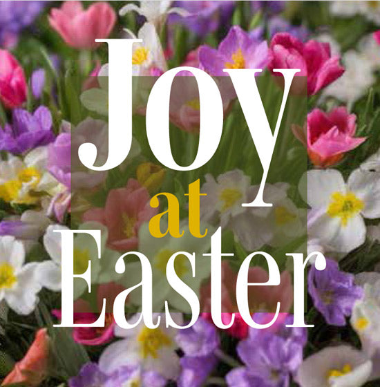 Easter Mini Cards - Joy At Easter (Pack Of 5)