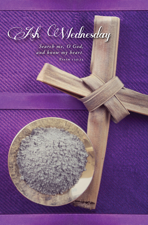 Ash Wednesday Bulletin (pack of 100)