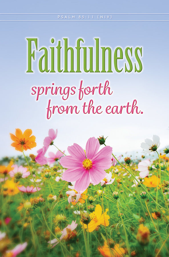 Faithfulness Springs Forth Bulletin (pack of 100)