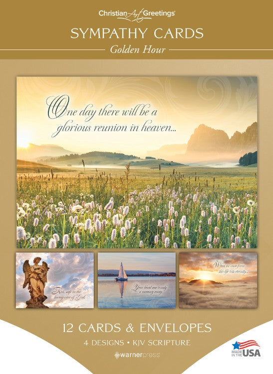 Golden Hour Sympathy Boxed Cards (pack of 12)