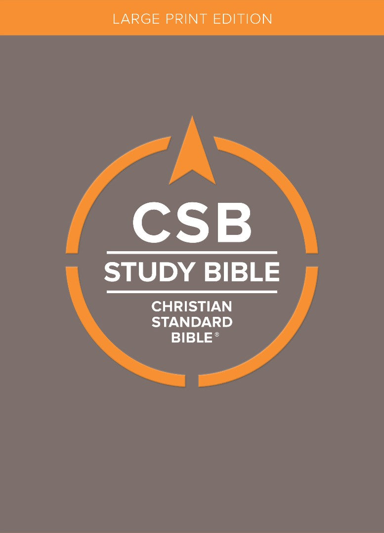 CSB Study Bible, Large Print Edition, Hardcover