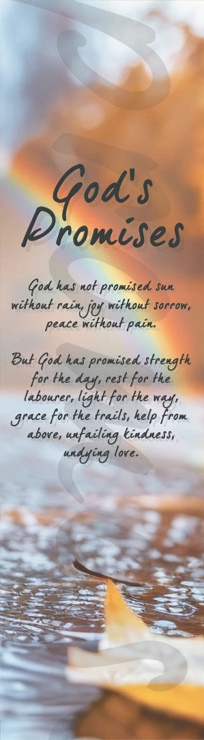 God's Promises Bookmark (pack of 10)