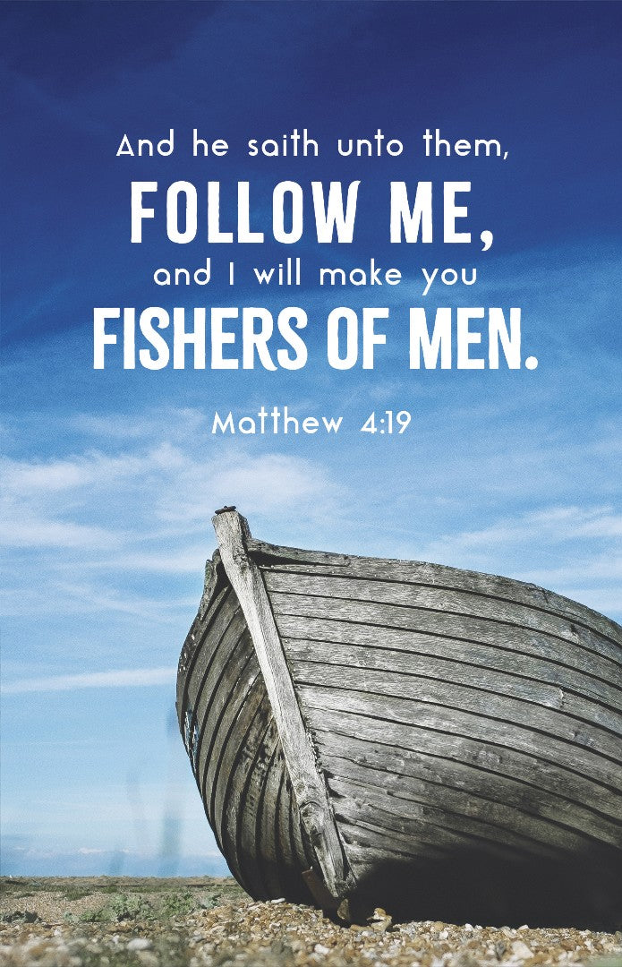 General Worship Bulletin: Follow Me (pack of 100)