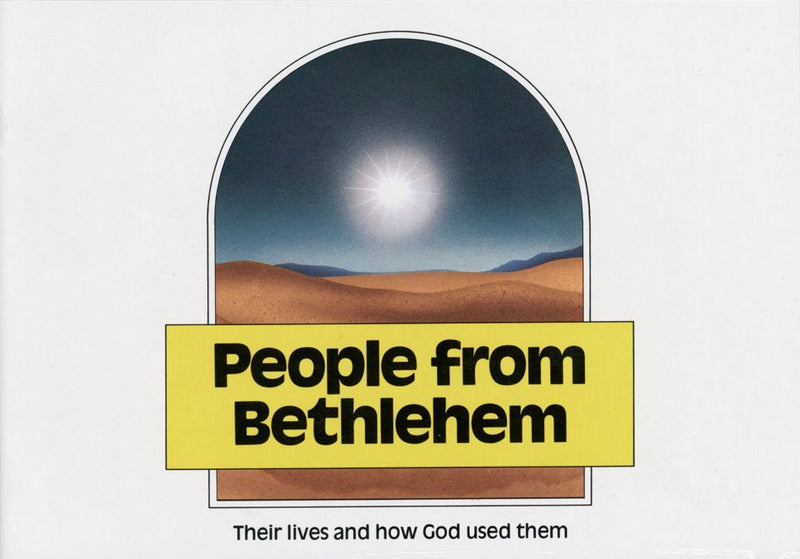 People From Bethlehem