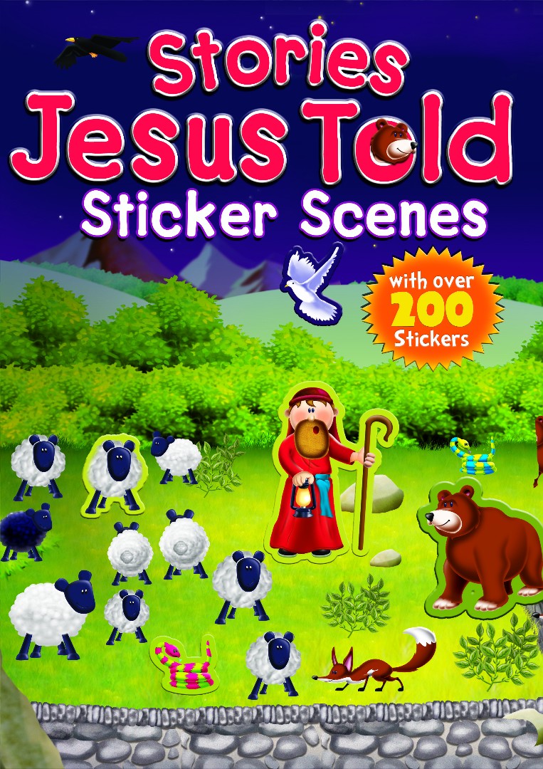 Stories Jesus Told Sticker Scenes