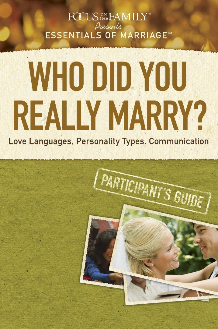 Who Did You Really Marry? Participant&