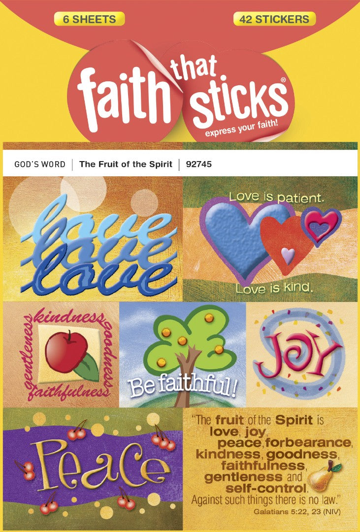 Fruit Of The Spirit, The - Faith That Sticks Stickers