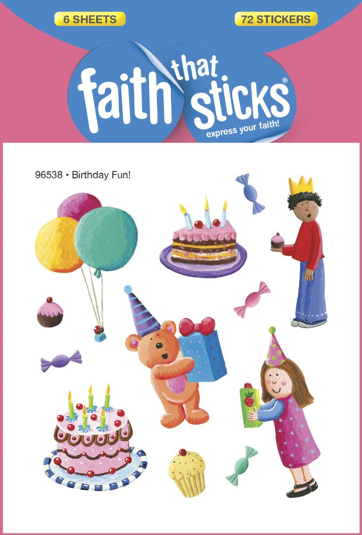 Birthday Fun! - Faith That Sticks Stickers