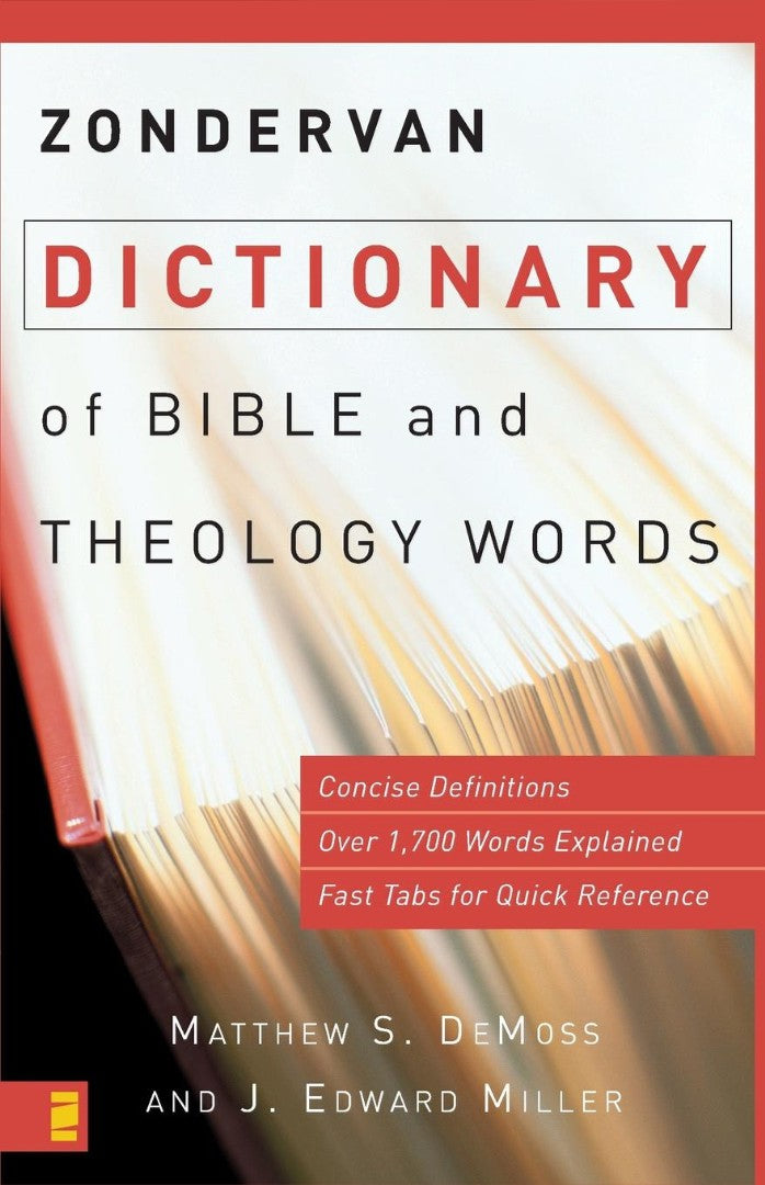 Zondervan Dictionary Of Bible And Theology Words