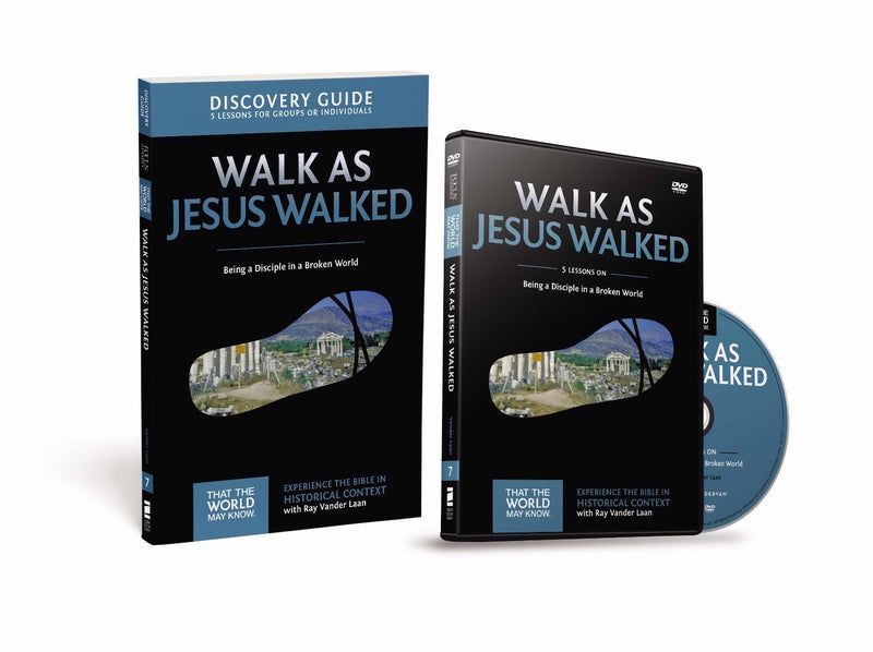 Walk as Jesus Walked Discovery Guide with DVD