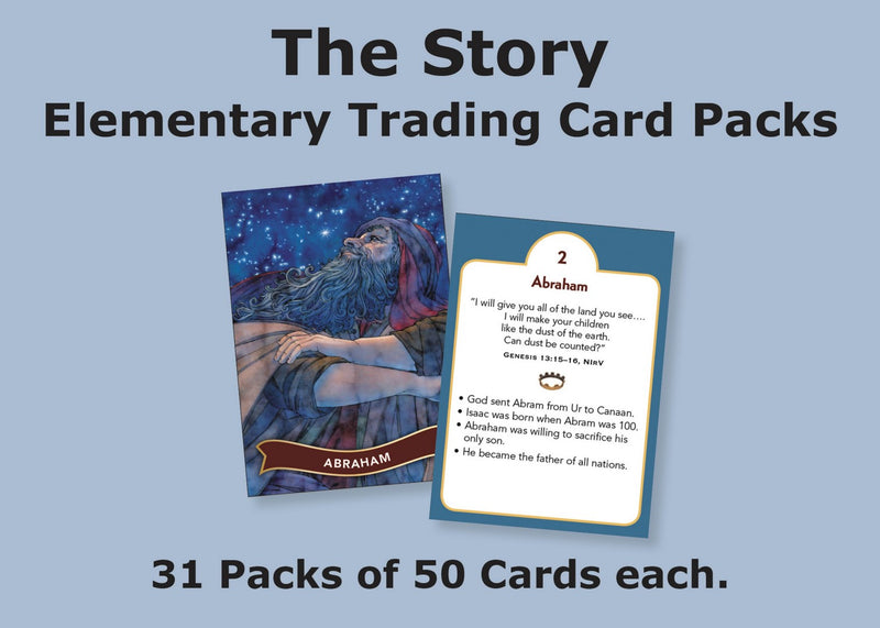 The Story Trading Cards Church Pack: For Elementary