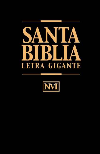 NVI Santa Biblia Letra Gigante