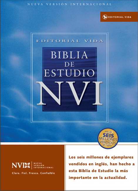 Biblia De Estudio Nvi Con indice