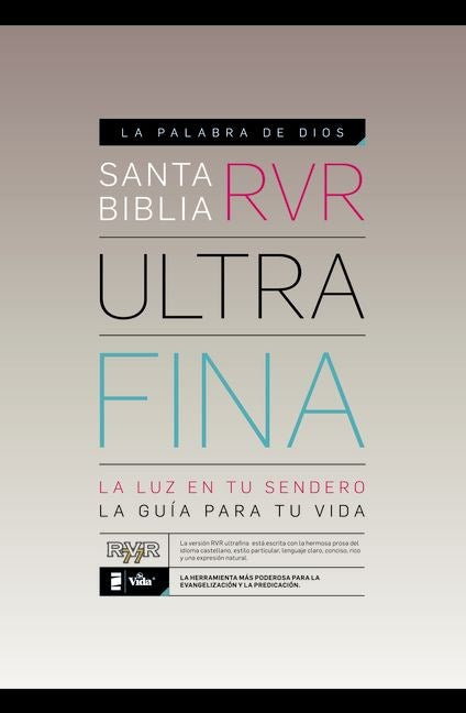 RVR 1977 Santa Biblia Ultrafina Black