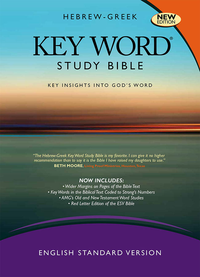 The ESV Hebrew-Greek Key Word Study Bible