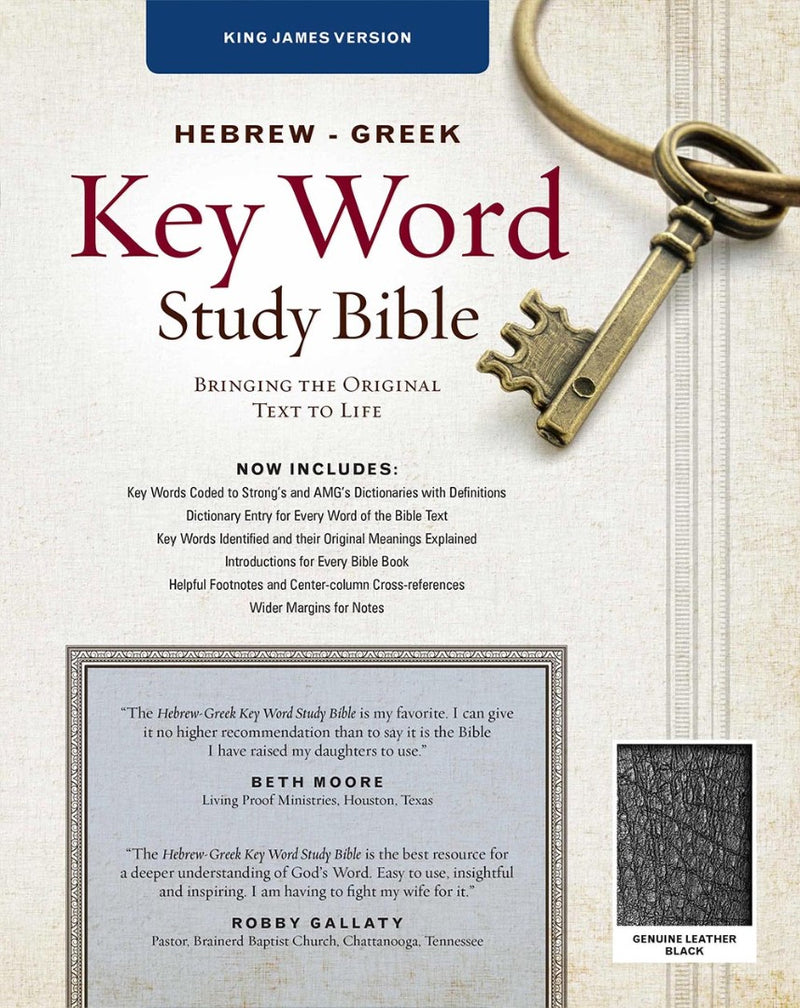 The KJV Hebrew-Greek Key Word Study Bible