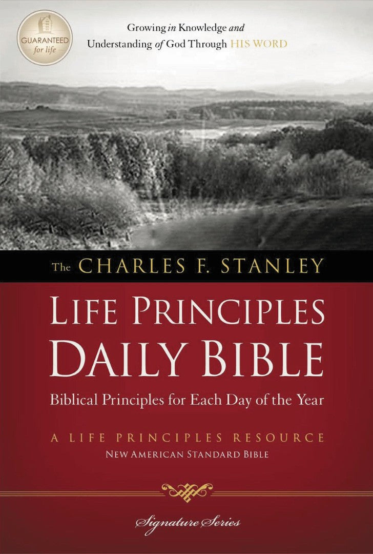 NASB Charles F. Stanley Life Principles Daily Bible