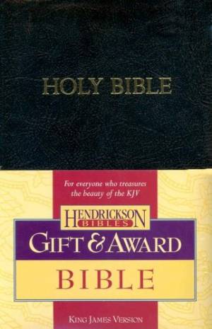 KJV Gift & Award Bible, Black