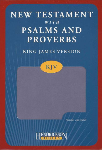 KJV New Testament with Psalms and Proverbs, Lilac