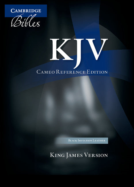 KJV Cameo Reference Edition, Black Imitation Leather